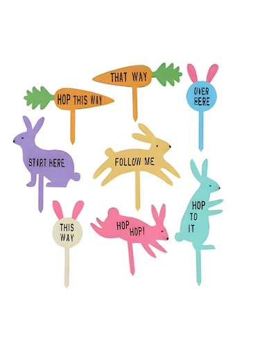 Easter Egg Hunt Signs Set - Gisela Graham